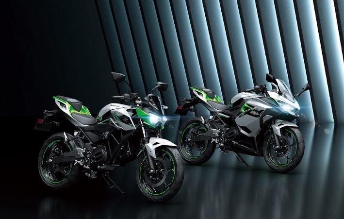 Gebrakan Kawasaki Ninja e-1 dan Z e-1