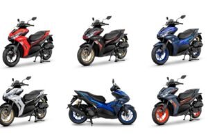 Keindahan Warna Yamaha Aerox 155 Thailand Model 2024: Tampilan yang Memikat!