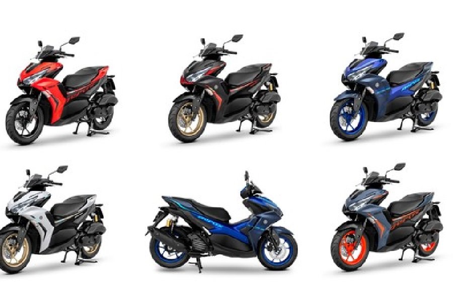 Keindahan Warna Yamaha Aerox 155 Thailand Model 2024: Tampilan yang Memikat!