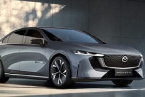 Mazda EZ-6 Revolusi Listrik Sedan dengan Sentuhan 'Soul of Motion' di Beijing Auto Show 2024