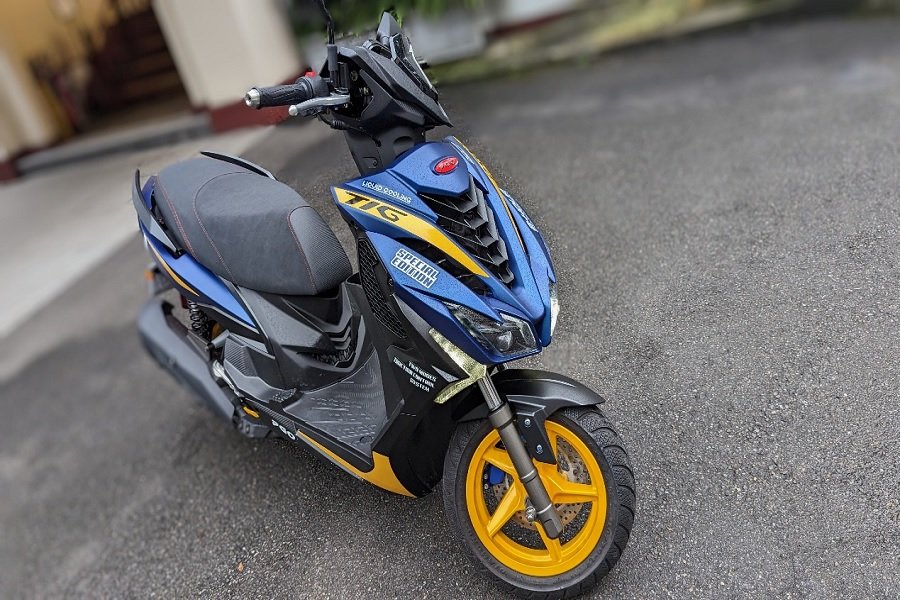 Wah, Lebih Gahar dari Yamaha Aerox! Intip Performa PGO TIG 170 dengan Mesin 170cc 4 Valve SOHC 1 Silinder!