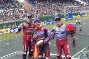 Bagnaia Ungkap Rahasia Balapan Penuh Drama Mengapa Jorge Martin dan Marc Marquez Tak Mampu Menghentikannya di MotoGP Prancis 2024