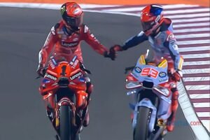 Ditaklukkan Marc Marquez, Pecco Bagnaia Harus Bersyukur! Fakta-fakta Seru dari MotoGP Prancis 2024