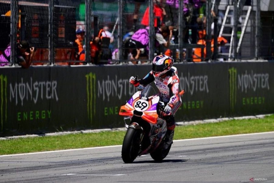 Drama Catalunya Jorge Martin Salahkan Acosta, Ban Habis dan Posisi Terancam