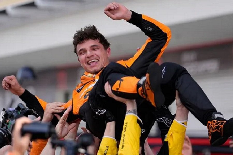 Euforia Lando Norris! Kisah Spektakuler Kemenangan Pertamanya di F1 GP Miami