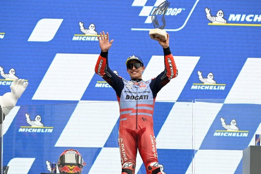 Rahasia di Balik Sikap Tenang Marc Marquez Mengapa Dia Tahan Diri soal Kemenangan Perdana di MotoGP 2024