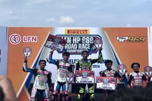Hasil Lengkap Final Race Kelas Bebek 4T 150cc Tune Up Expert, LFN HP969 Road Race Championship 2024