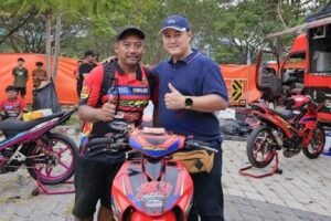 Korekan Ajaib Bima Aditya, Hantarkan Alfi Ziear Racing Team Capai Podium Pertama di Kelas Underbone