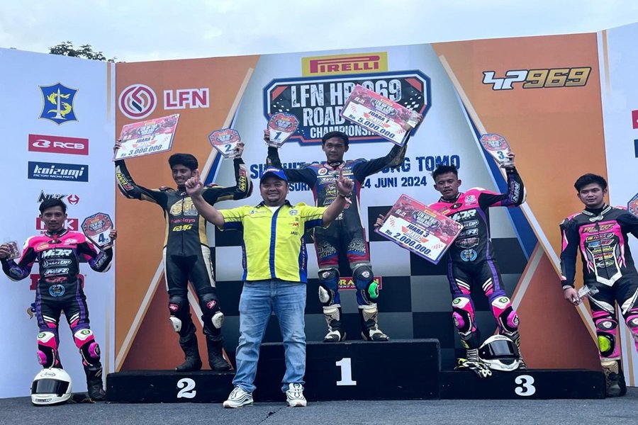 hasil race kelas matic 130cc STD