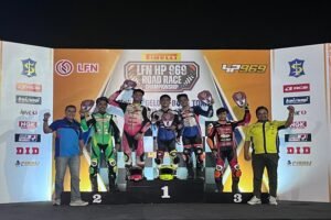 Nite Race LFN HP969: Kilat! Gian Dwi saputra Tinggalkan Lawan Jauh di Belakang