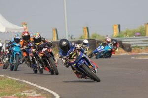 Pembalap Misterius? AMS Raja Laut Mahendra BkTech Siapkan Serangan di LFN HP969 Road Race Championship 2024