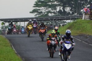 Hasil Lengkap Race 1 Kelas MP1 Expert Kejuaraan Motoprix Regional B Seri 2 Tasikmalaya