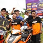 Ambisi Terwujud! Akbar Abud Abdalah Bersama EFJE Racing Team Capai Podium Pertama Kelas MP2 Novice Race 1 Kejurnas Motoprix Regional B Seri 2
