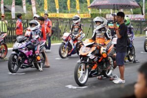 Hasil Lengkap Race 1 Kelas MP4 Beginner Kejuaraan Motoprix Regional B Seri 2 Tasikmalaya