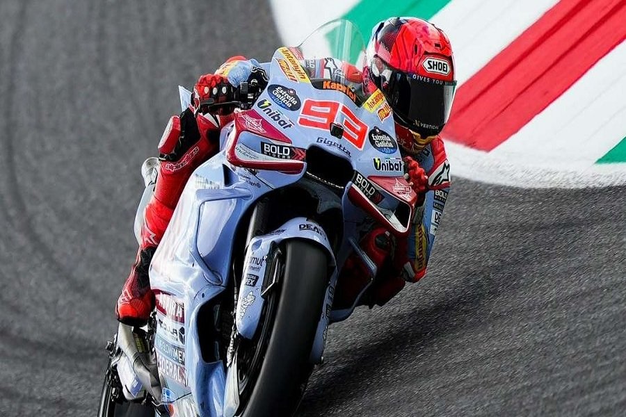 Drama Di Tikungan Terakhir Marc Marquez Tercecer di Mugello, Tapi Ada Rahasia Di Balik Asap