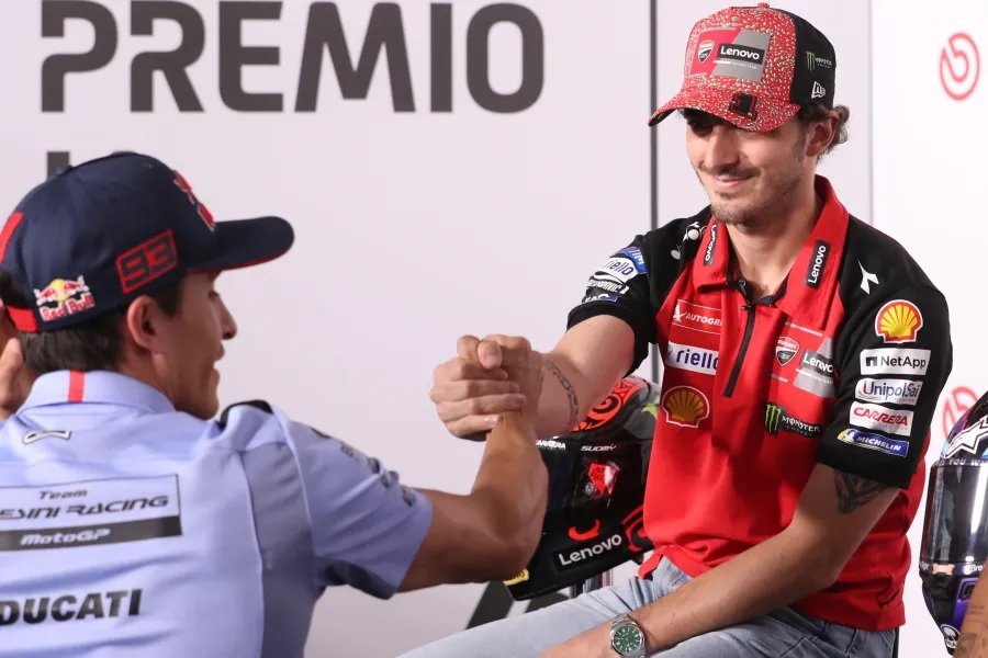 Drama Panas di Ducati Bagnaia Tak Terlibat dalam Pemilihan Marquez, Apa yang Terjadi di Balik Layar