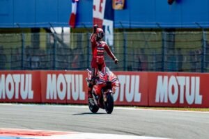 Francesco Bagnaia Dominasi dan Raih Kemenangan di Sprint GP Belanda 2024 Marc Marquez Kecelakaan, Maverick Vinales Tempati Podium Ketiga
