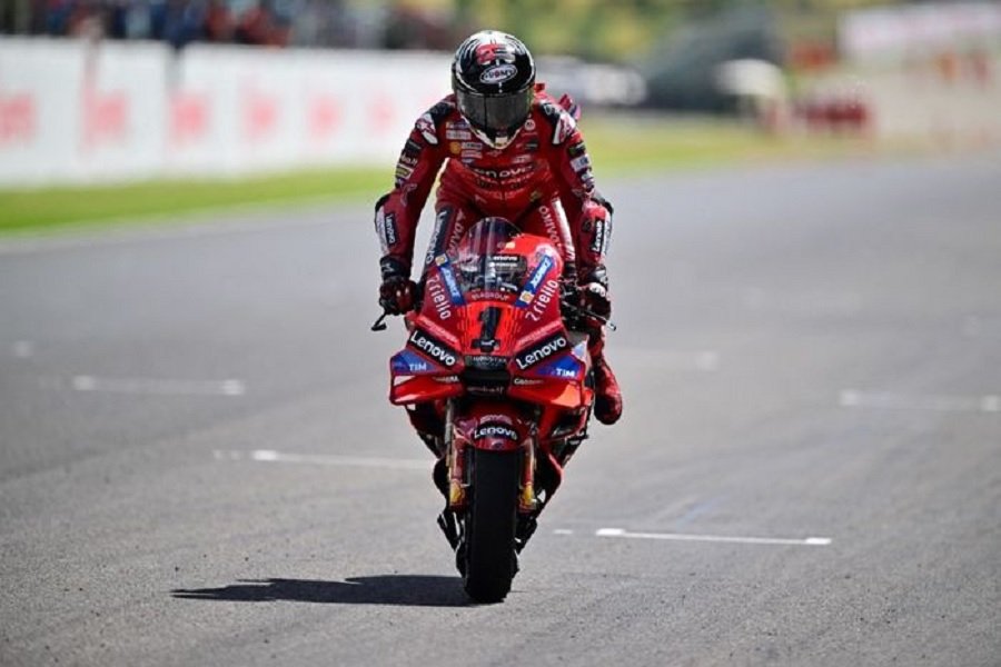 Francesco Bagnaia Memimpin Klasemen MotoGP 2024 Setelah Pecah Telur di Rumah Sendiri