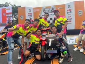 LFN HP969 ROAD RACE 2024 Jawara Matic! Awhin Sanjaya Unjuk Gigi di Kelas Matic 130cc STD