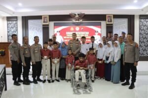 Jelang Drag Bike Bhayangkara-78! Polres Banjarnegara Gelar Bakti Kesehatan Untuk Siswa SLB