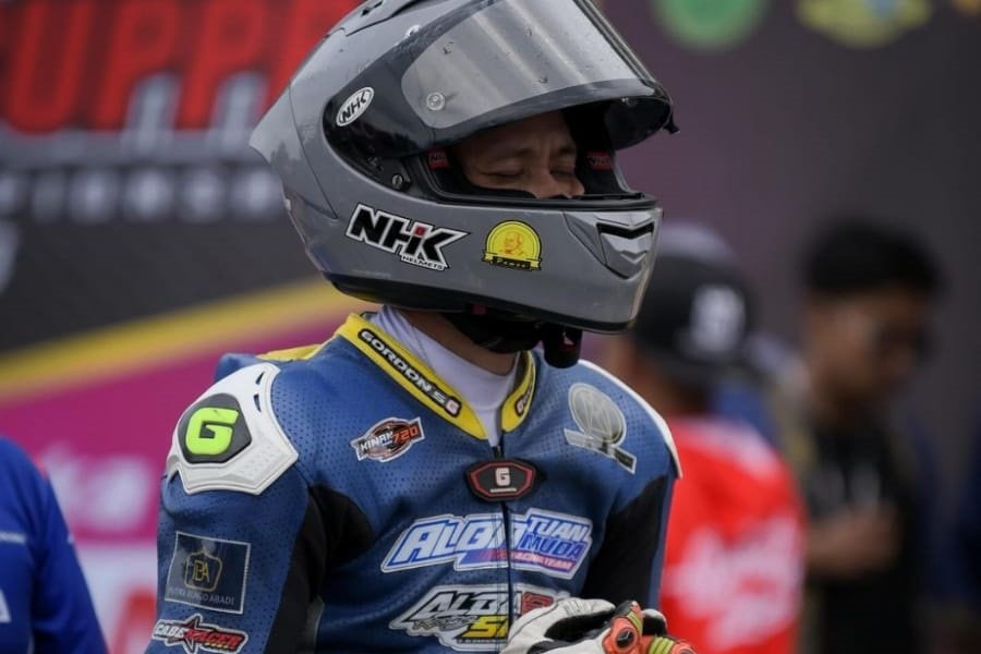 Dari Sabang! Agung Septian Alba Siap Melaju di LFN HP969 Road Racing Championship 2024