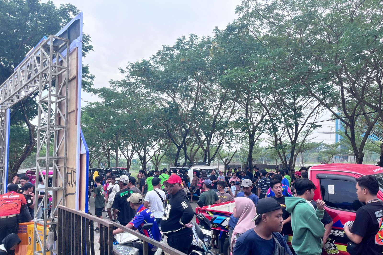 Seluruh Peserta Keluar!Clear Area Dilakukan pada LFN HP969 Road Race Championship 2024