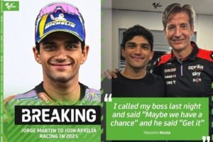 Sensasi Baru di MotoGP 2025 Jorge Martin Bergabung dengan Aprilia Racing