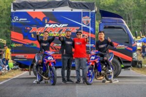 Support Bos Putra dan Om Boy BKW18, Tim Andalan Kotabaru Ini Bawa Spirit di LFN HP969 Road Race 2024