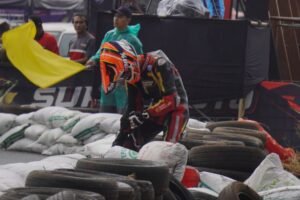 Tergelincir! Gery Salim Putuskan Untuk Tidak Melanjutkan Race