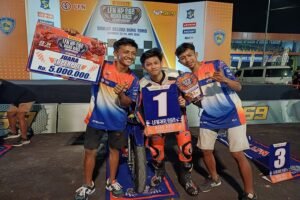 Belum Puas! Setelah Menang di 4T 150cc Fahmi Libas Podium UB Expert