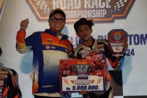 Fahmi Basam Dominasi Nite Race LFN HP969 Road Race Championship 2024 dengan Kemenangan Kilat!