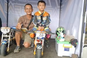 Aby Putra Herdani Alami Crash Saat Latihan: SMK Pertiwi Kuningan Racing Team Turunkan M. Nabil Ardiansyah di Kejurnas Motoprix Seri 2