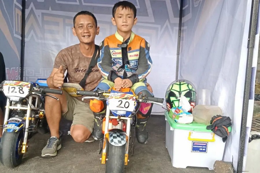 Aby Putra Herdani Alami Crash Saat Latihan: SMK Pertiwi Kuningan Racing Team Turunkan M. Nabil Ardiansyah di Kejurnas Motoprix Seri 2