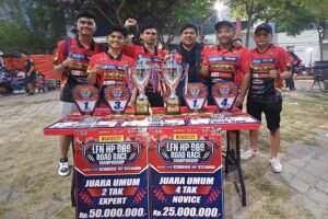 Ada Rahasia Dapur? Ziear Racing Team Raih Juara Umum di Dua Kelas Pada Gelaran LFN HP969 Road Race Championship 2024
