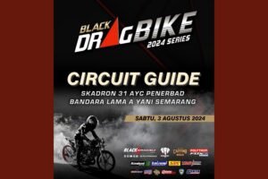 Biae Gak Bingung! Berikut Circuit Guide pada Gealaran Black Drag Bike 2024 Series semarang!