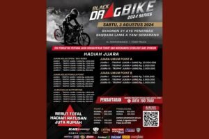 Hadiah Hingga Jutaan Rupiah! Ayo Ikuti dan Saksikan Black Drag Bike 2024 Series Semarang!