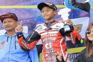 Podium Satu di Motoprix Seri 2 Tasikmalaya, Ziven Pastikan Bersaing di Oneprix Round 3 Tasikmalaya