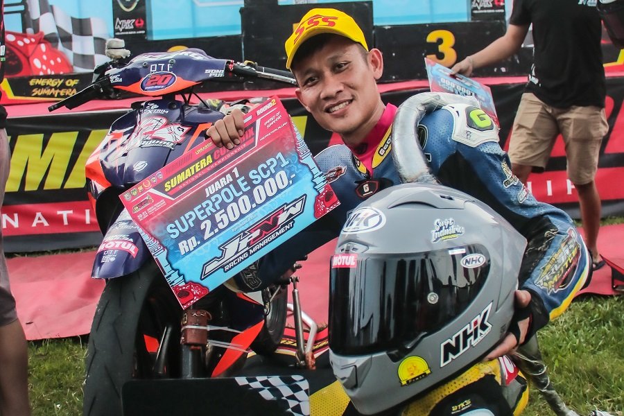 SCP Bengkulu 2024: Agung Septian Alba Raih Podium Pertama di Superpole SCP1 Bebek 2 Tak Tune Up 130CC Terbuka!