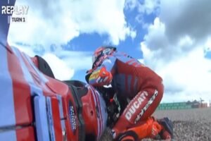 Marc Marquez Jatuh, Jorge Martin Puncaki Latihan Bebas Pertama MotoGP Jerman 2024