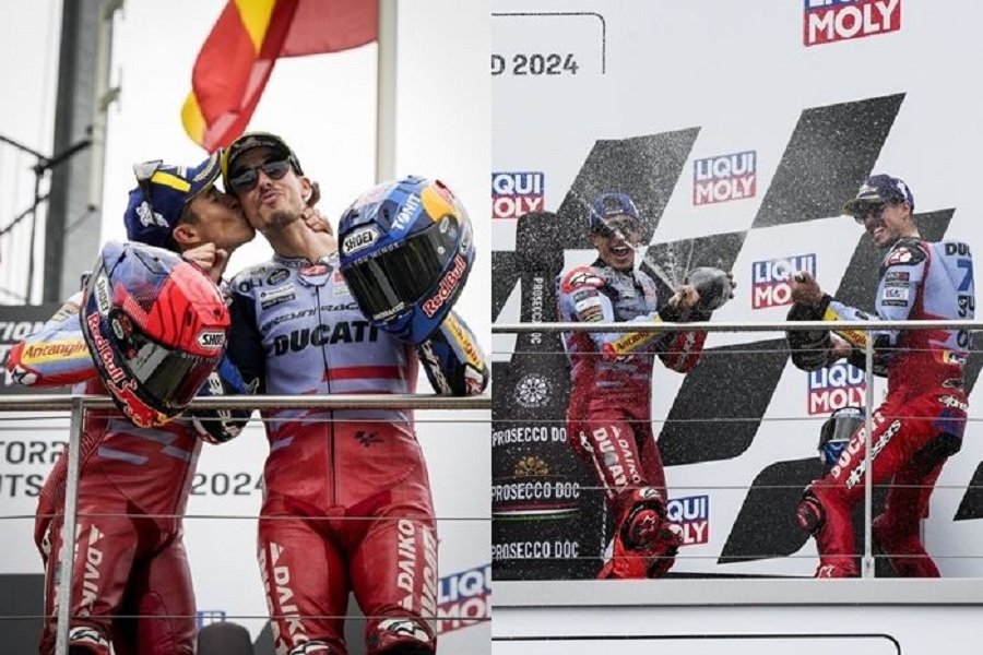Marc Marquez Mengapa Dia Lebih Pilih Podium Bersama Adiknya daripada Menjadi Juara di MotoGP Jerman 2024