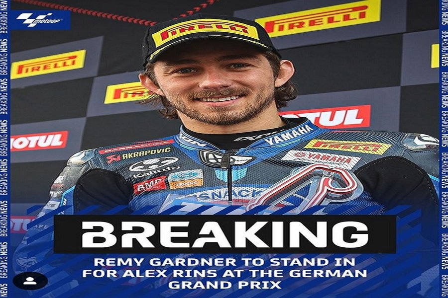 Remy Gardner Siap Bersaing di MotoGP Jerman 2024 Kisah Penggantian yang Penuh Antusiasme!