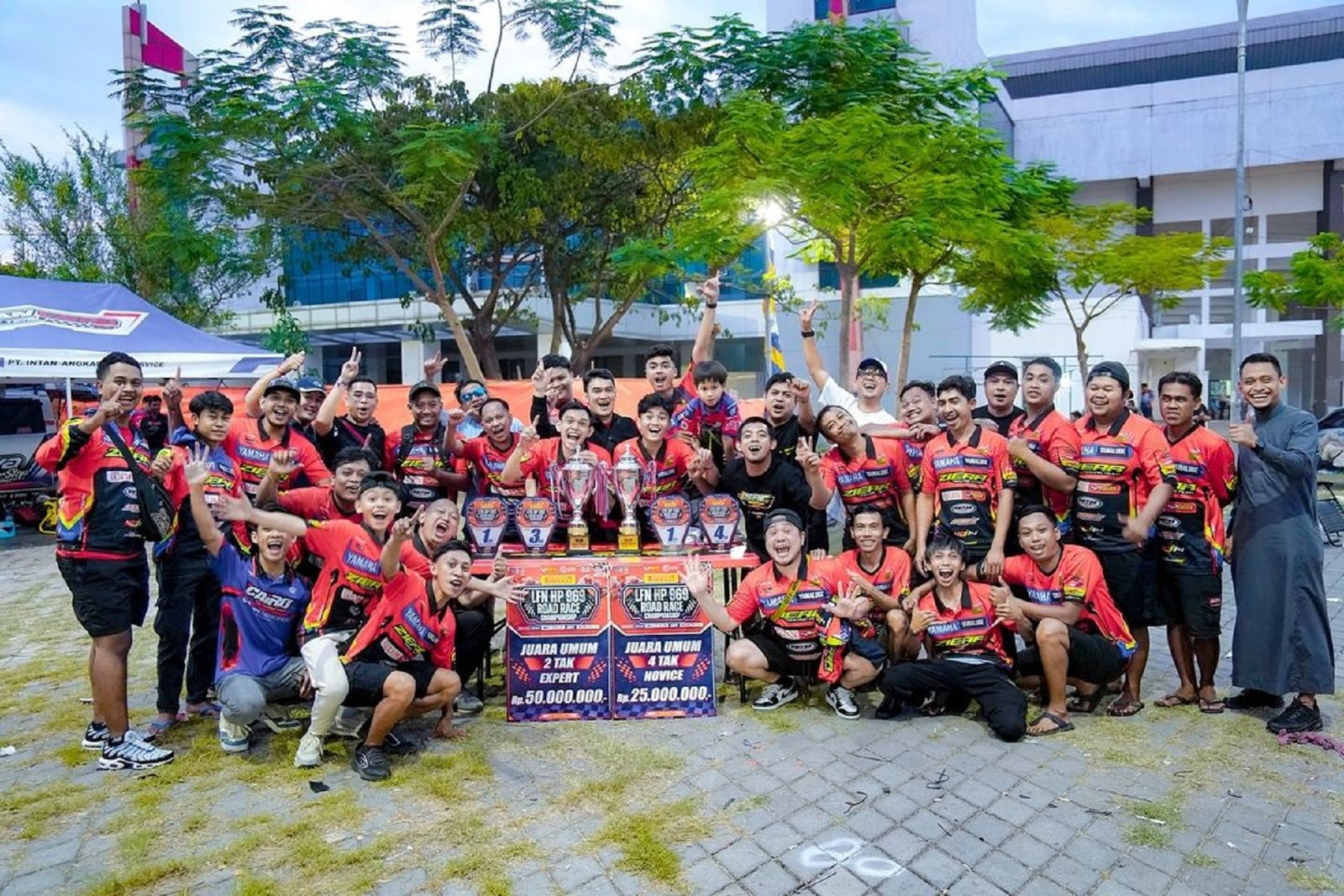 Tampil Kembali dengan Formasi Full Tim, Yamaha Yamalube Ziear Siap Jadi Raja di LFN HP969 Round 2 Semarang!