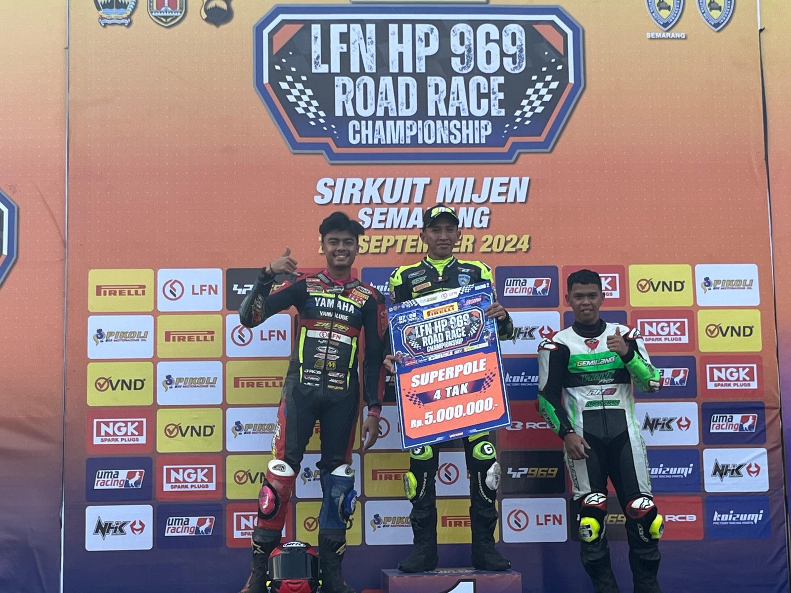 Juara Superpole MP1 