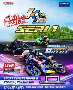 Yamaha Cup Race 2025 Seri 1: Selain Gratis, Ada Fun Drag Battle dan Live Streaming Juga