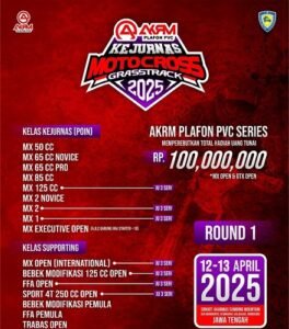 Setelah Lebaran, Round 1 AKRM PLAFON PVC SERIES 2025 Siap Menggebrak. Catat Tanggal nya