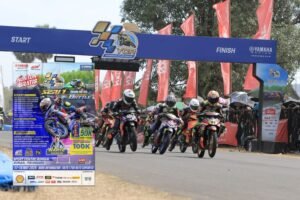 Yamaha Cup Race 2025 seri perdana yang digelar di Sirkuit Sport Center Rumbai Pekanbaru