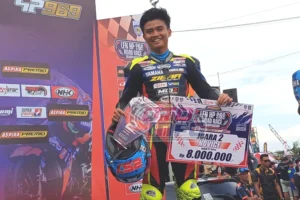 Jordan Badaru Podium MP2 Novice LFN Surabaya 2025