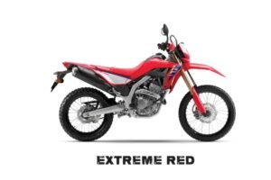 Tampilan Honda CRF250L 2025 dengan suspensi Showa dan desain trail tangguh
