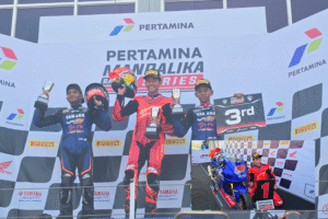 Arai Agaska Kian Dewasa! Dominasi Lagi di NS250 Mandalika Racing Series 2025 Seri 2 Bersama Yamaha Niti Racing