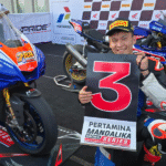 Mental Baja! Chalman Susanto Tahan Tekanan dan Raih Podium Ganda di SBK1000 & SS600 Community MRS 2025 Seri 2